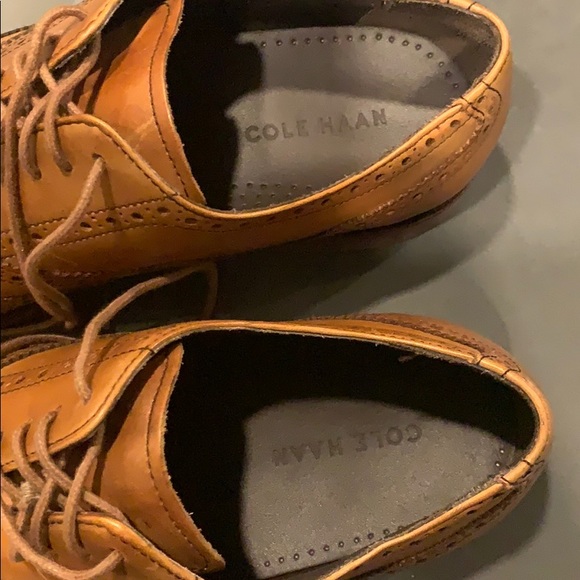 Cole Haan Tan Dress Shoes - Picture 5 of 6